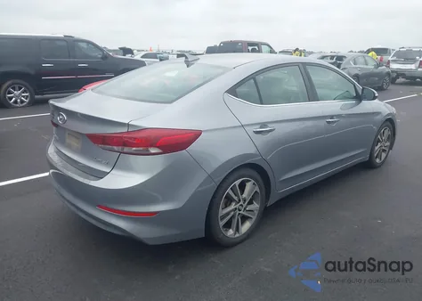 2017 Hyundai Elantra Limited from USA, damaged, VIN 5NPD84LF5HH020664